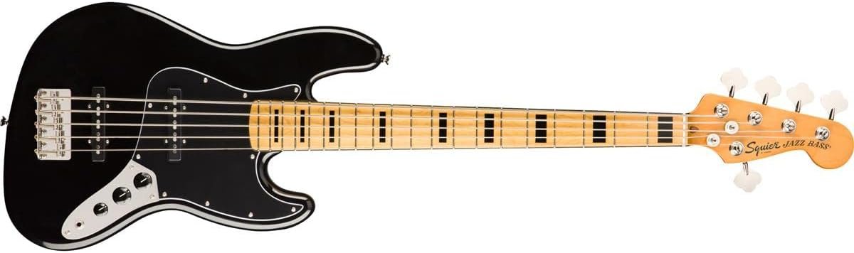 Squier by Fender Classic Vibe '70s Jazz Bass V, Bass Guitar, Maple Fingerboard