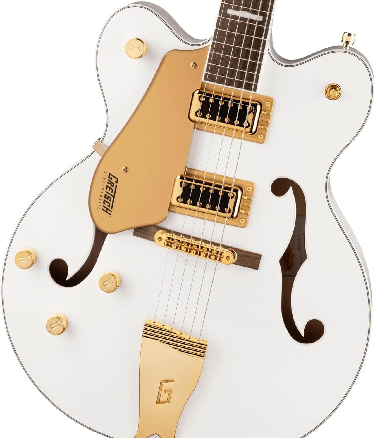 Gretsch G5422GLH Electromatic Classic Hollow Body Double-Cut Lefthand Snowcrest White - Lefthand Semi Acoustic Guitar