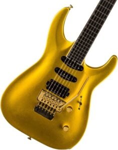 Jackson Pro Plus Series Soloist SLA3 EB Gold Bullion Electric Guitar with Gig Bag