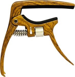 Sondery Professional Capo for Acoustic and Electric Guitars, Trigger Tension Adjustable for Perfect Tone, Extra Strings Pin Puller, Hard Zinc Alloy Material