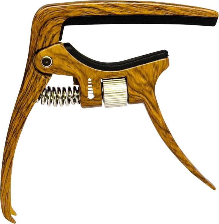 Sondery Professional Capo for Acoustic and Electric Guitars, Trigger Tension Adjustable for Perfect Tone, Extra Strings Pin Puller, Hard Zinc Alloy Material
