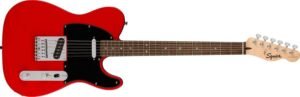 Squire Sonic Telecaster Electric Guitar, Torino Red, Laurel Fingerboard