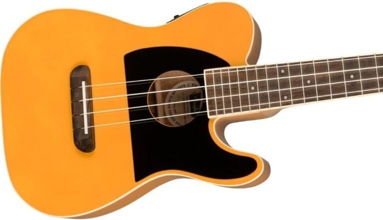 Fender Fullerton Telecaster Ukulele - Black