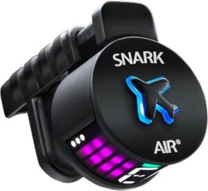 Snark AIR-1 Air Rechargeable Clip-On Tuner, Black