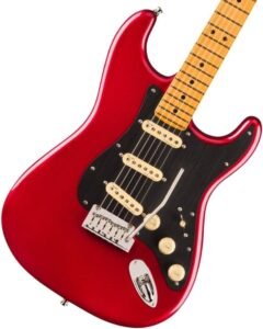 Fender American Ultra II Stratocaster Electric Guitar - Sinister Red, Maple Fingerboard