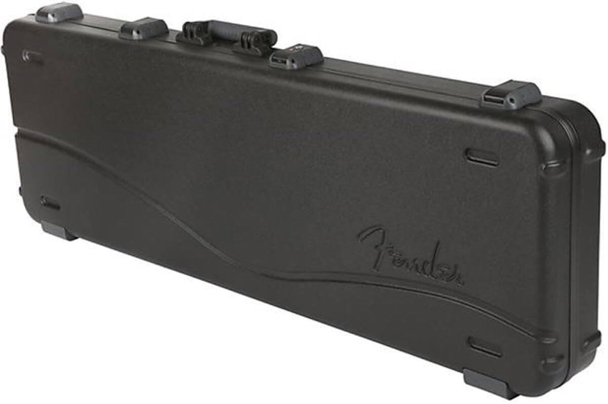 Fender Deluxe Molded Bass Case, Suitable for Jazz & P-Basses, Black