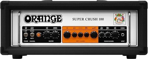 Orange Super Crush 100 Solid-State Guitar Amplifier Head (100 Watts)