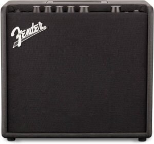 ender Mustang LT25 Guitar Amp, 25-Watt Combo Amp, with 2-Year Warranty, 30 Preset Effects with USB Audio Interface for Recording