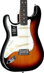 Fender Player II Stratocaster Electric Guitar, Left-Handed (with Rosewood Fingerboard), 3-Color Sunburst