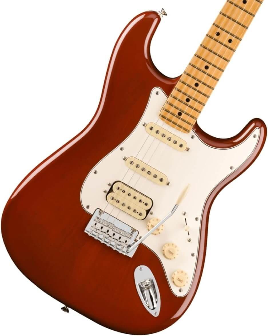Fender Player II Stratocaster HSS, Maple Fingerboard, Transparent Mocha Burst