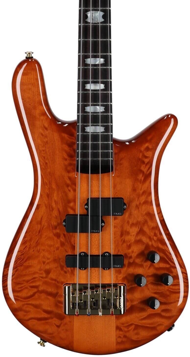 Spector Euro 4 Doug Wimbish Signature Model Electric Bass, Amber Gloss Serial Number 21NB22880