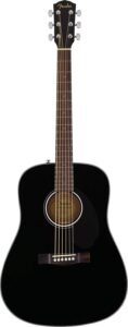 Fender CD-60S Dreadnought Acoustic Guitar, with 2-Year Warranty, Black