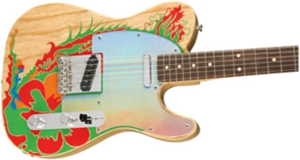 Fender Jimmy Page Telecaster Electric Guitar, Natural, Rosewood Fingerboard