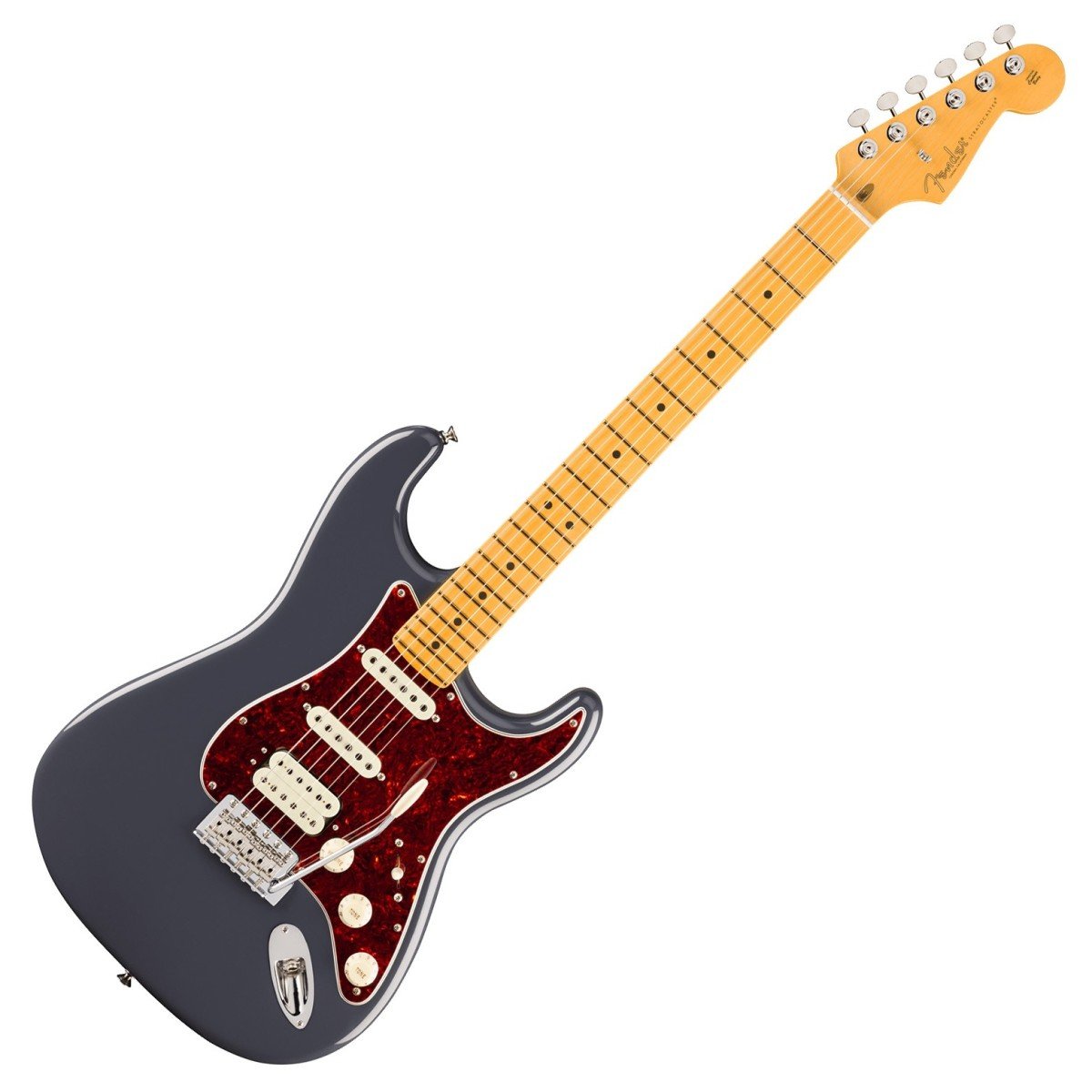 Fender American Professional Classic Stratocaster HSS MN, Faded Black