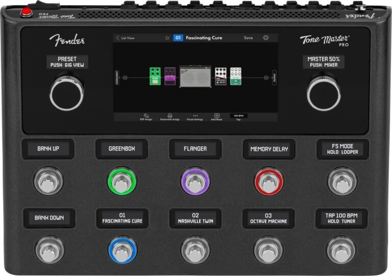 Fender Tone Master Pro Multi-Effects Guitar Workstation
