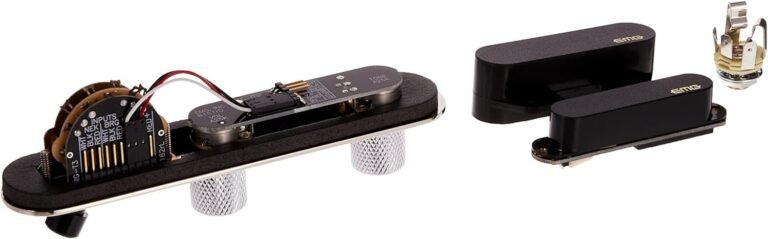 EMG T SYSTEM Prewired Telecaster Guitar Pickup Set Plus Control Plate System,Black