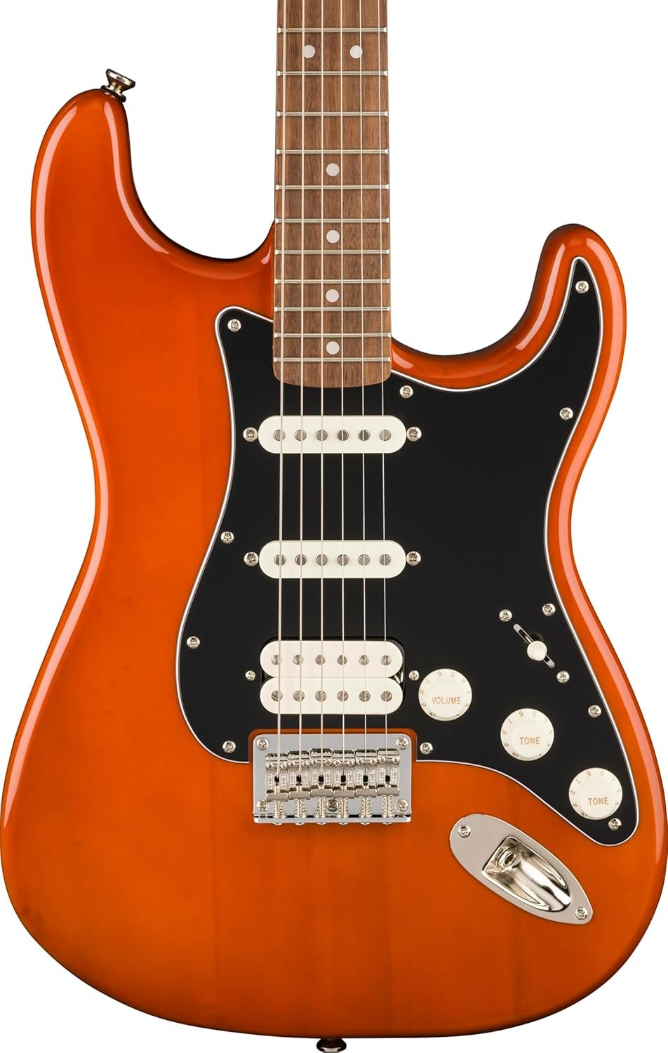 Classic Vibe '70s Stratocaster HT HSS, Laurel Fingerboard, Black Pickguard, Mocha