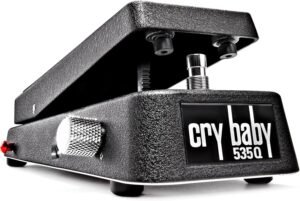 JIM DUNLOP 535Q Multi-Wah Guitar Effects Pedal, Adjustable Boost, 6 Wah Ranges, Model 11537002001