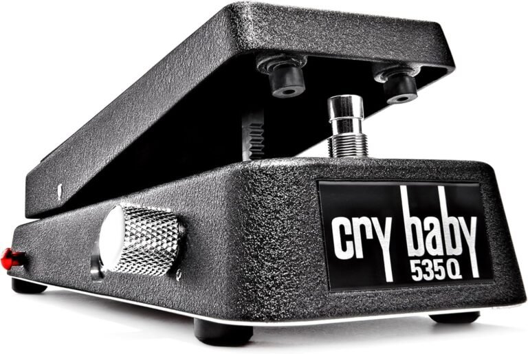JIM DUNLOP 535Q Multi-Wah Guitar Effects Pedal, Adjustable Boost, 6 Wah Ranges, Model 11537002001