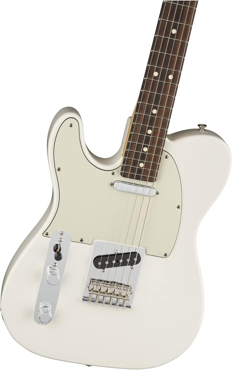 Fender Player Telecaster SS Electric Guitar, Polar White, Pau Ferro Fingerboard, Left-Handed