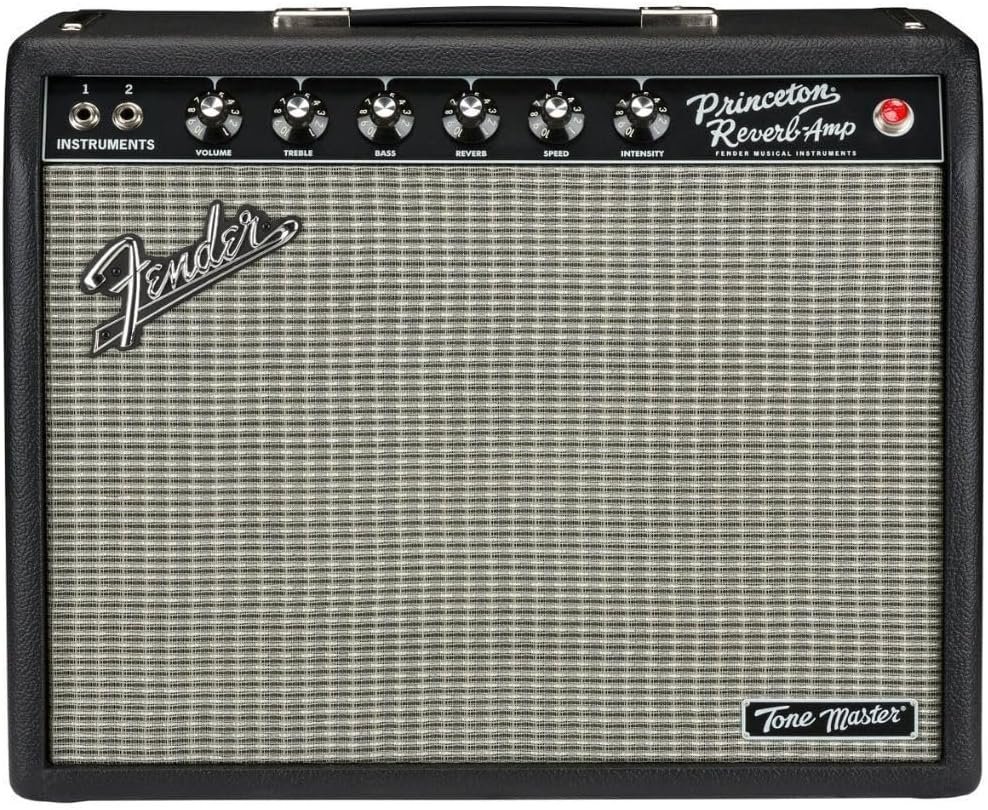 Fender Tone Master Princeton Reverb Guitar Amplifier, Black