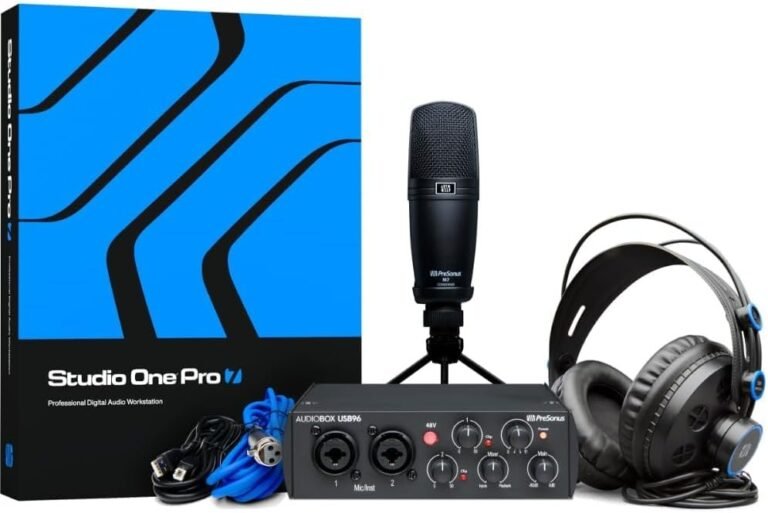 PreSonus AudioBox USB Recording Bundle helping musicians record at home