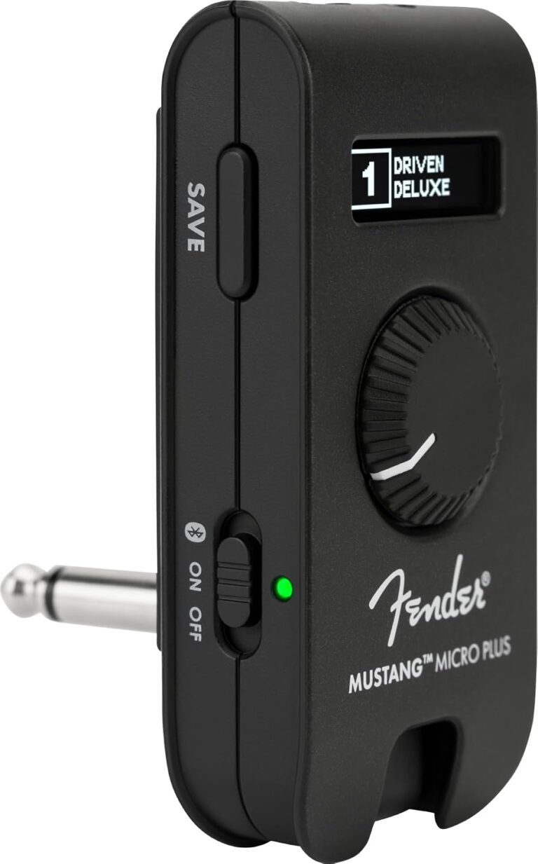 Fender Mustang Micro Plus headphone guitar amp