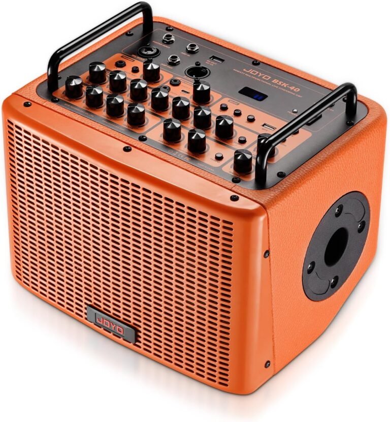 JOYO BSK-40 acoustic guitar amplifier in orange