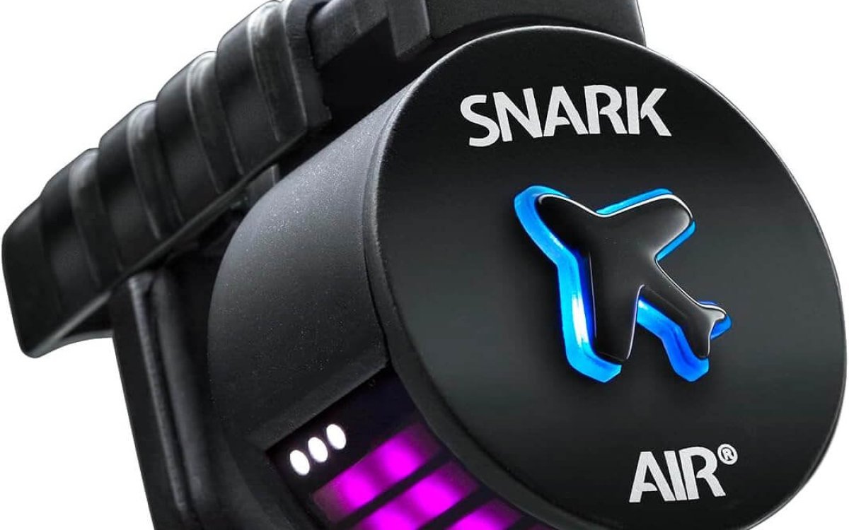 Snark AIR-1 Air Rechargeable Clip-On Tuner, Black