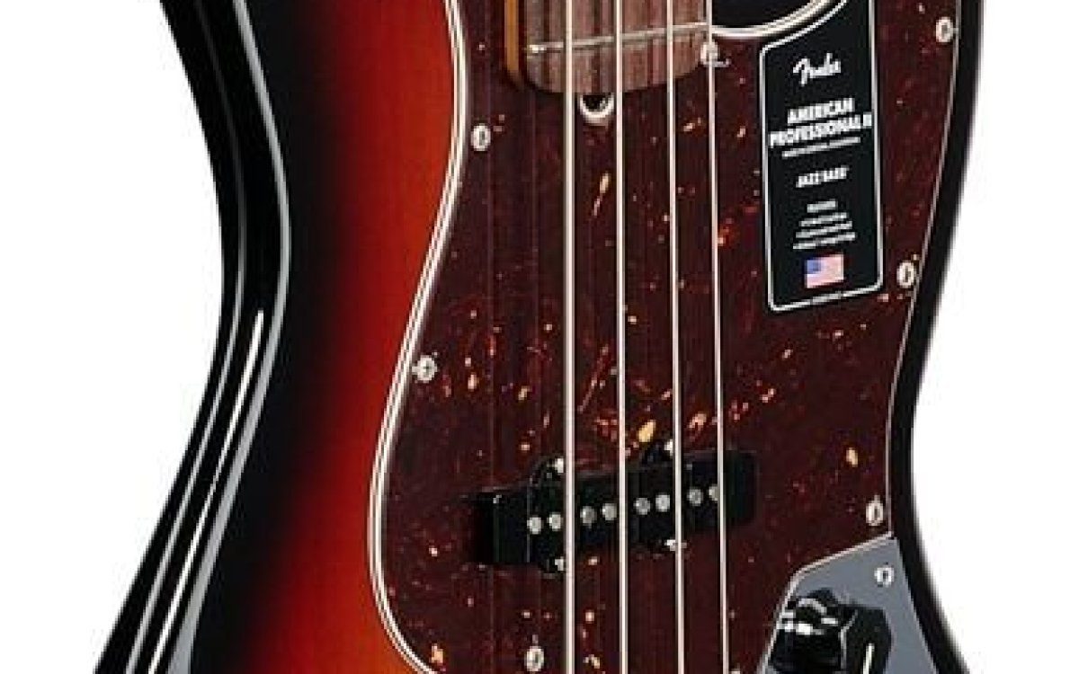 Fender American Professional II Jazz Bass, Rosewood Fingerboard (with Case) 3-Color Sunburst