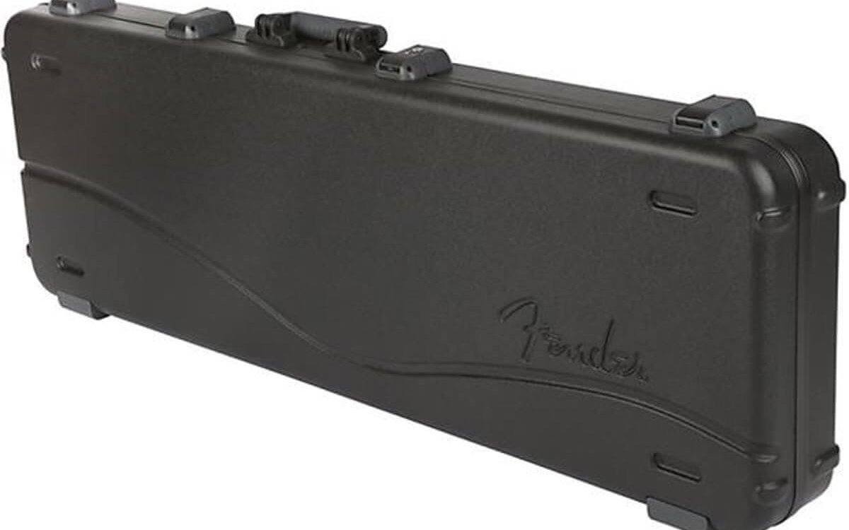 Fender Deluxe Molded Bass Case, Suitable for Jazz & P-Basses, Black