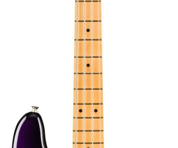 Fender Player II Modified Active Precision Electric Bass, Maple Fingerboard (with Gig Bag), Dusk